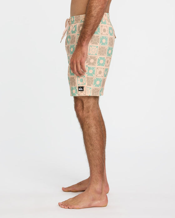 Quiksilver Everyday Mix Volley 17 Boardshorts-Cream