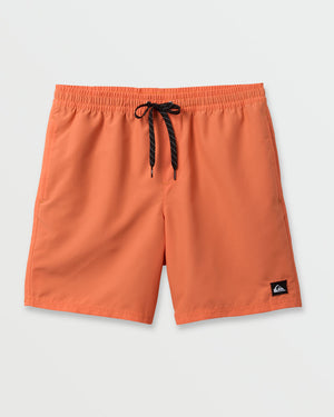Quiksilver Everyday Solid Volley 15 Boardshorts-Papaya