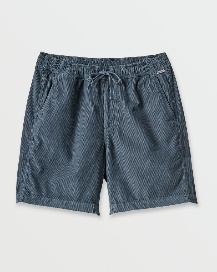 Quiksilver Taxer WS Cord Shorts-Granite Gray