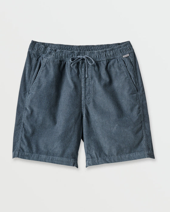 Quiksilver Taxer WS Cord Shorts-Granite Gray