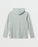 Quiksilver Slub Stripe Hoodie Sweatshirt-Off White