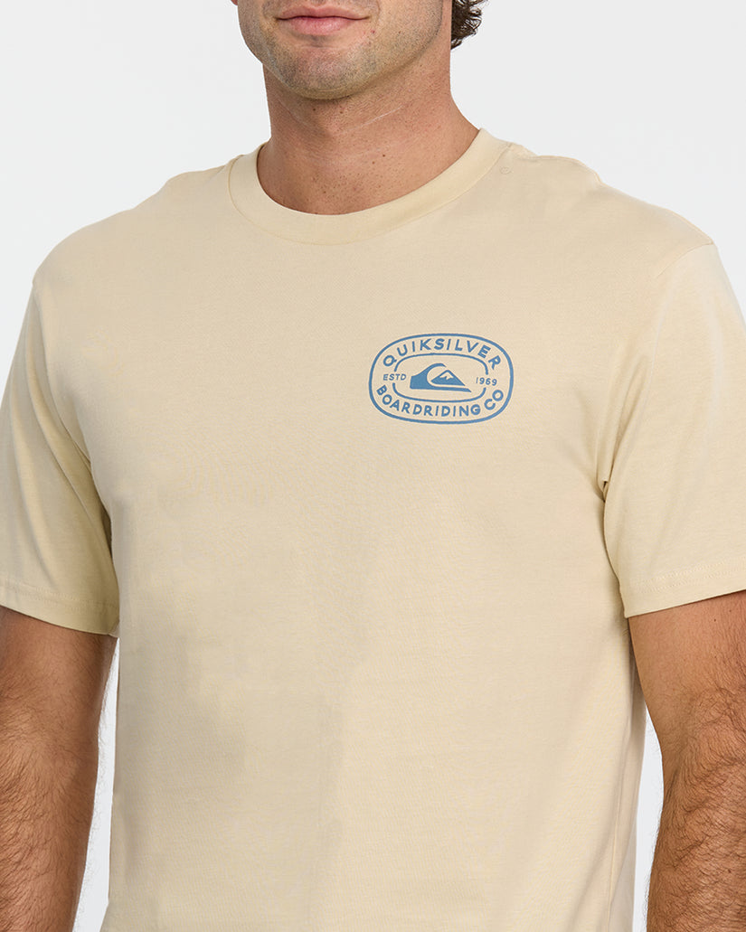 Quiksilver Western Lock Tee-Fog