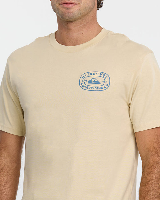 Quiksilver Western Lock Tee-Fog
