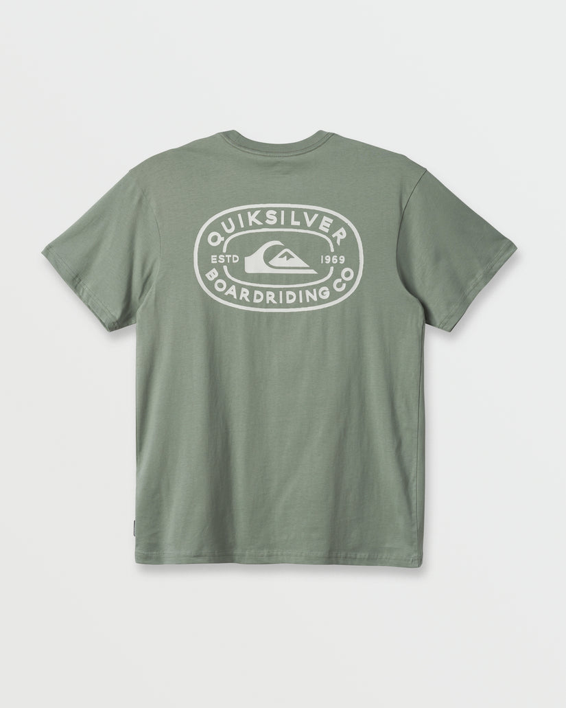 Quiksilver Western Lock Tee-Herb
