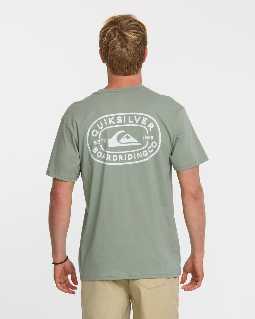 Quiksilver Western Lock Tee-Herb