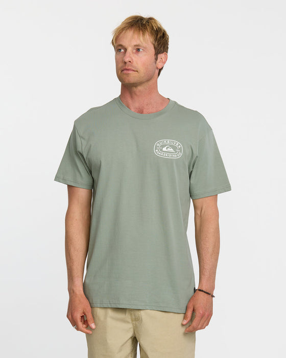 Quiksilver Western Lock Tee-Herb