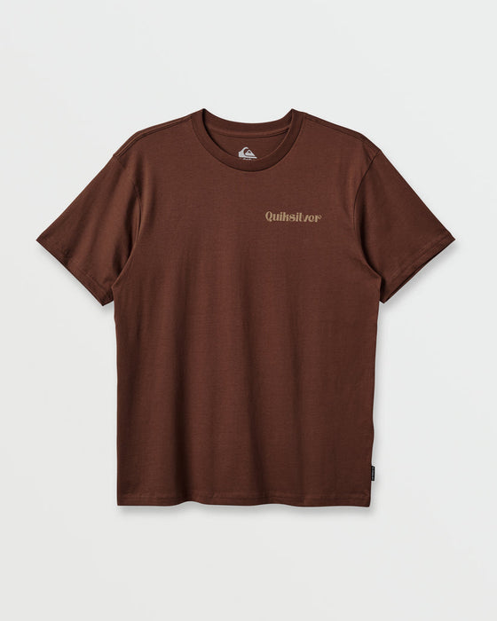 Quiksilver El Natural Tee-Cappuccino