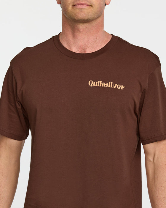 Quiksilver El Natural Tee-Cappuccino