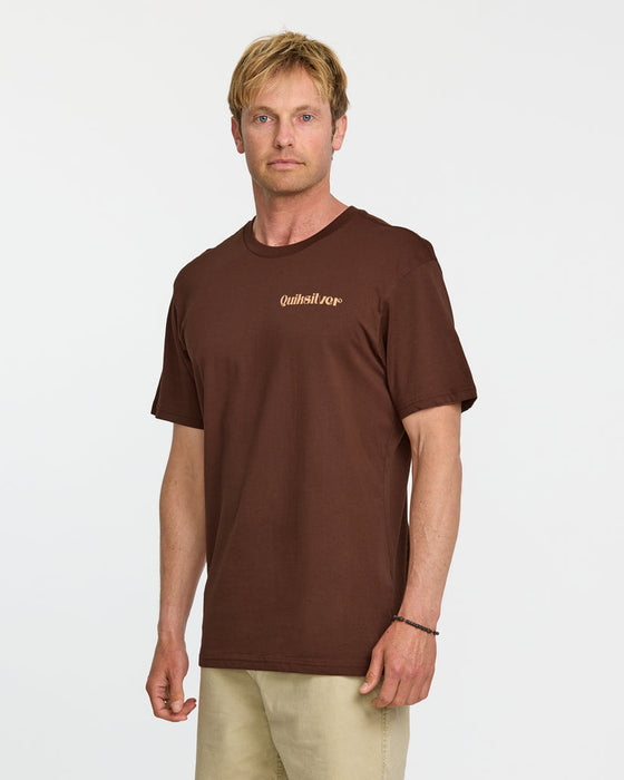 Quiksilver El Natural Tee-Cappuccino
