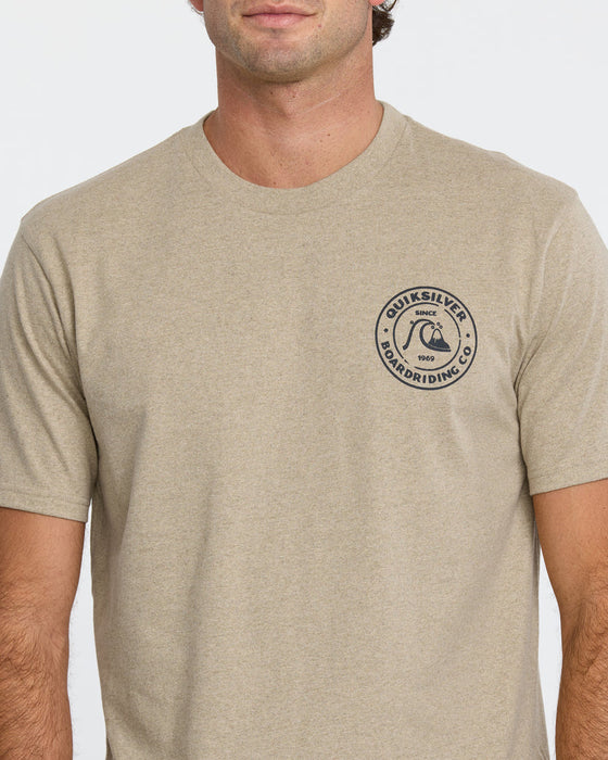 Quiksilver Bubbles Tee-Twill Heather
