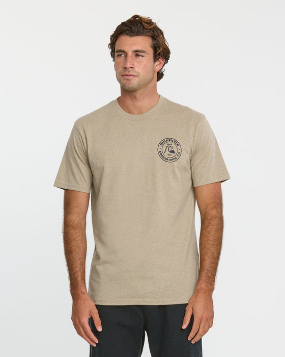 Quiksilver Bubbles Tee-Twill Heather