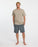 Quiksilver Rail Grab Tee-Twill Heather