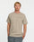 Quiksilver Rail Grab Tee-Twill Heather