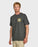Quiksilver Sun Roots Tee-Silver White Heather