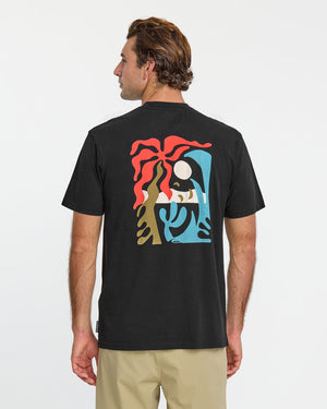 Quiksilver Everyday Paradise Tee-Black