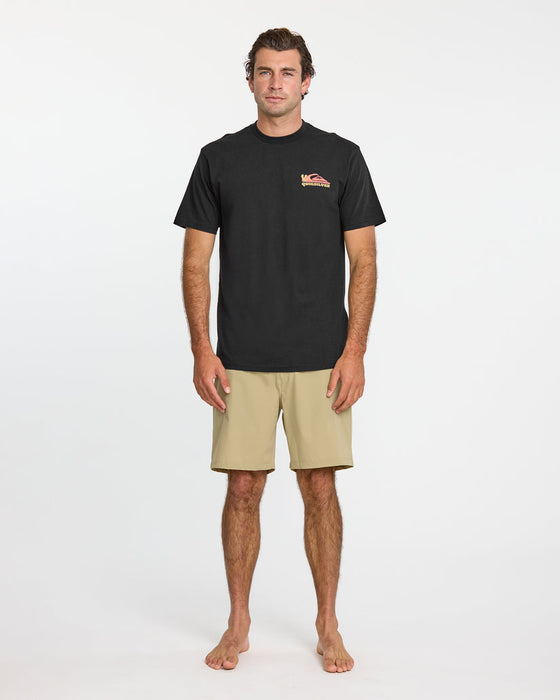 Quiksilver Everyday Paradise Tee-Black