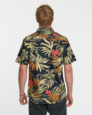 Quiksilver Blueweed Classic Shirt-Black