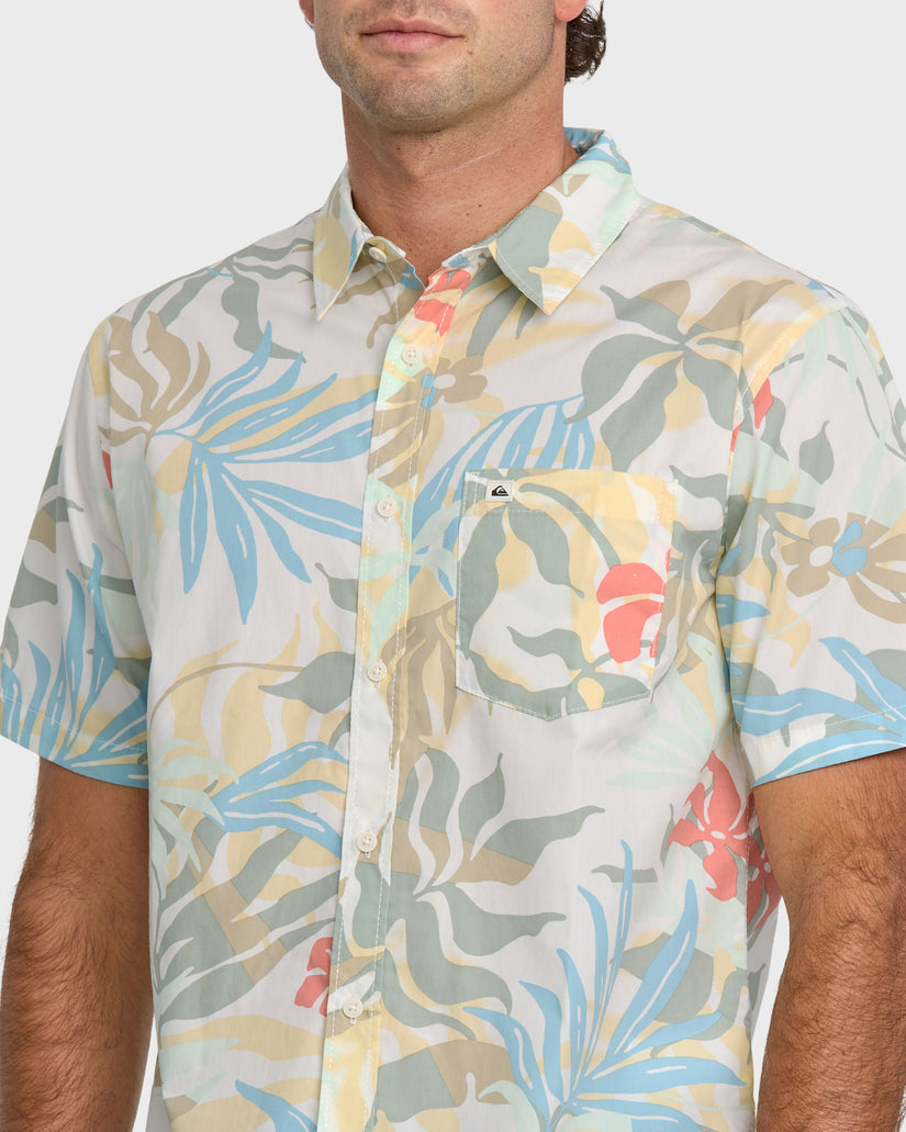 Quiksilver Blueweed Classic Shirt-Off White