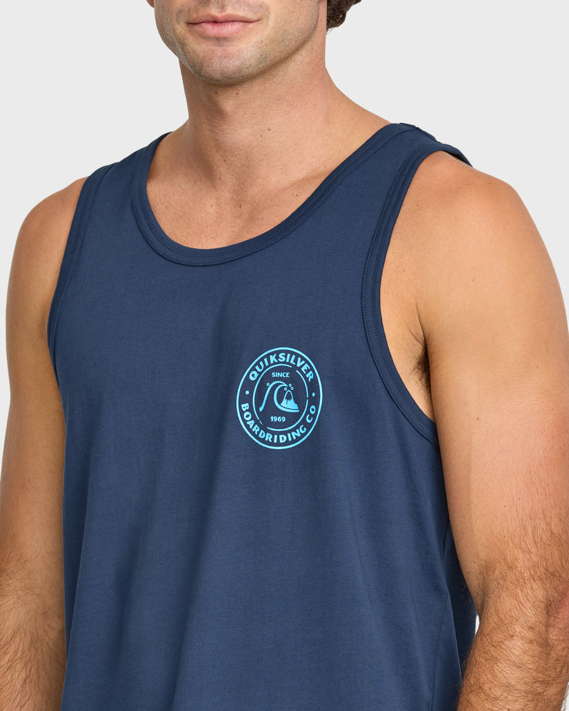 Quiksilver Bubbles  Tank-Navy