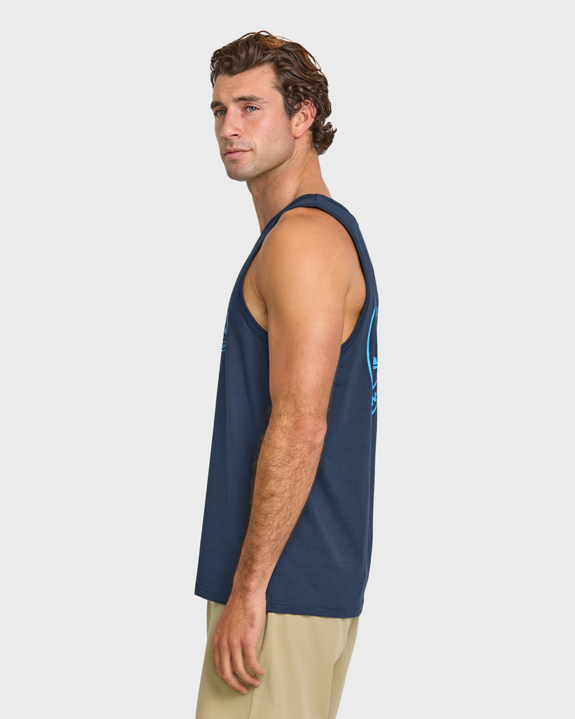 Quiksilver Bubbles  Tank-Navy