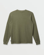 Quiksilver Nelson Thermal L/S Shirt-Fallen Rock