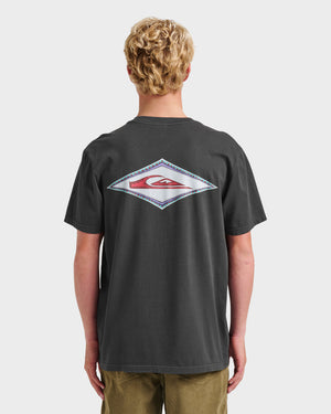 Quiksilver Ruff Stuff Tee-Phantom