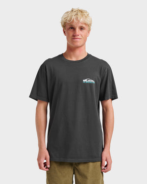 Quiksilver Ruff Stuff Tee-Phantom