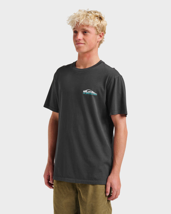 Quiksilver Ruff Stuff Tee-Phantom