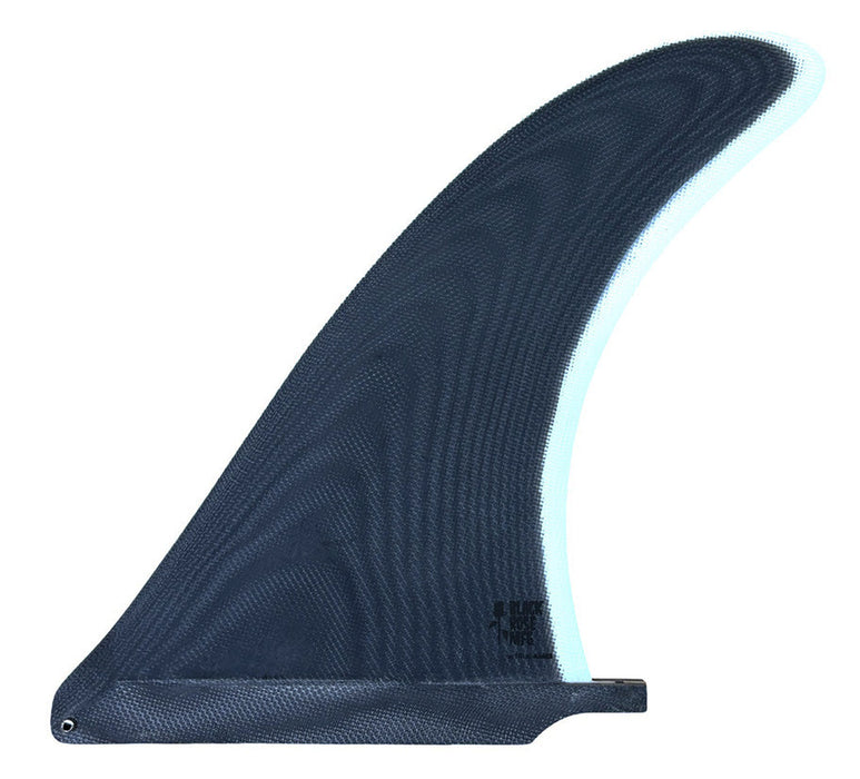 True Ames Justin Quintal Pivot Fiberglass Single Fin-Black/White