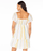 Roxy Salty Breeze Mini Yd Dress-Egret