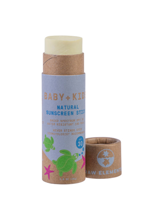 Raw Elements Baby + Kids Stick SPF 30 Sunscreen