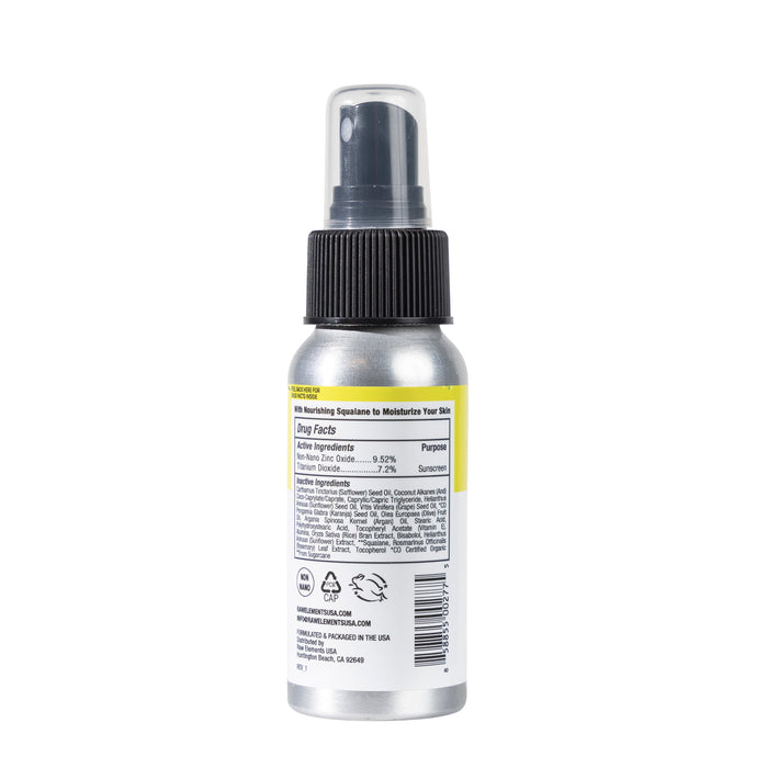 Raw Elements Face + Body SPF 50 Spray (2 oz)