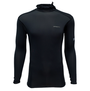 Patagonia x REAL R0 Hooded Rashguard-Ink Black