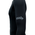 Patagonia x REAL R0 Hooded Rashguard-Ink Black