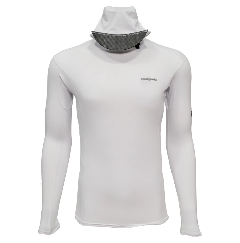 Patagonia x REAL R0 Hooded Rashguard-White