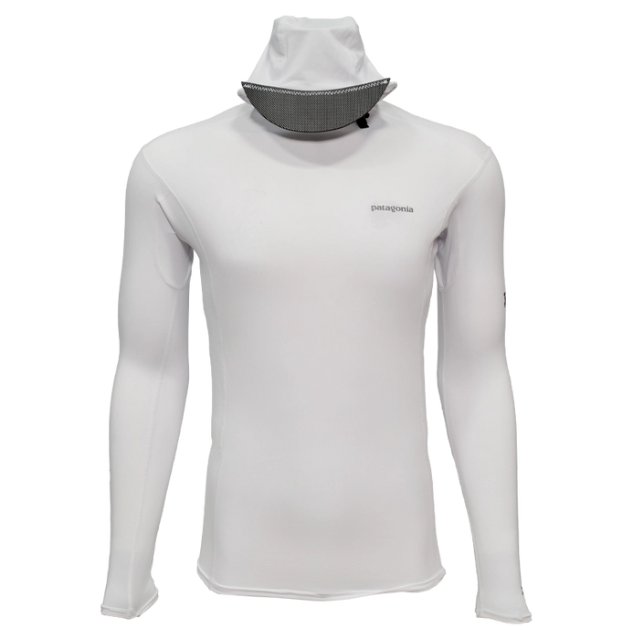 Patagonia x REAL R0 Hooded Rashguard-White