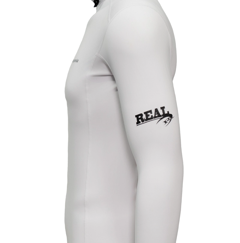 Patagonia x REAL R0 Hooded Rashguard-White
