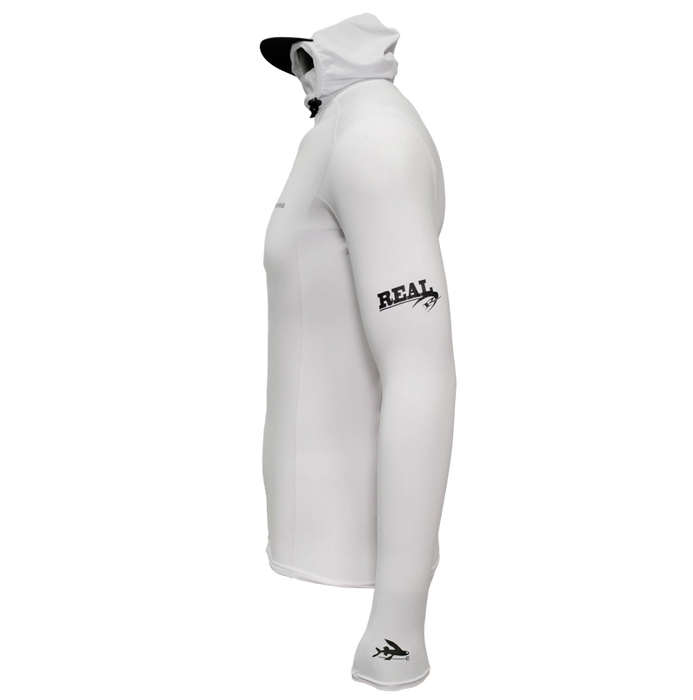Patagonia x REAL R0 Hooded Rashguard-White