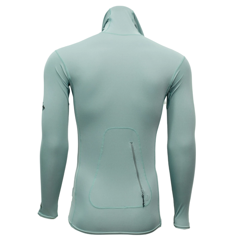 Patagonia x REAL R0 Hooded Rashguard-Blue Sage