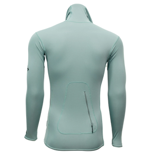 Patagonia x REAL R0 Hooded Rashguard-Blue Sage— Alternate View