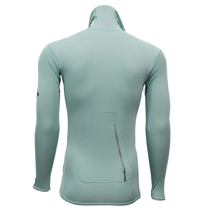 Patagonia x REAL R0 Hooded Rashguard-Blue Sage