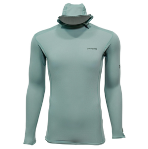 Patagonia x REAL R0 Hooded Rashguard-Blue Sage