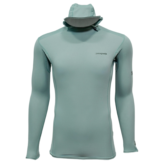 Patagonia x REAL R0 Hooded Rashguard-Blue Sage