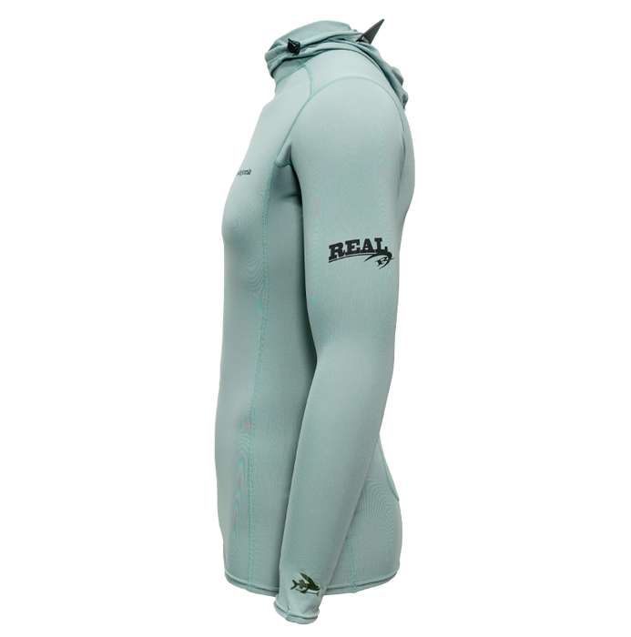 Patagonia x REAL R0 Hooded Rashguard-Blue Sage
