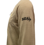 Patagonia x REAL Cap Cool L/S Water People Banner Sun Shirt-Seabird Grey
