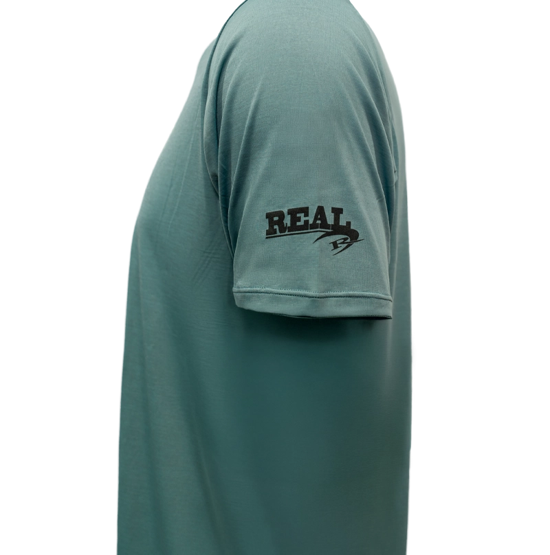 Patagonia x REAL Cap Cool Daily Water People Sets Sun Shirt-Blue Sage