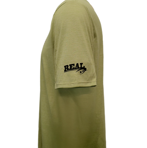 Patagonia x REAL Cap Cool Daily Water People Sets Sun Shirt-Gumtree Green— Alternate View