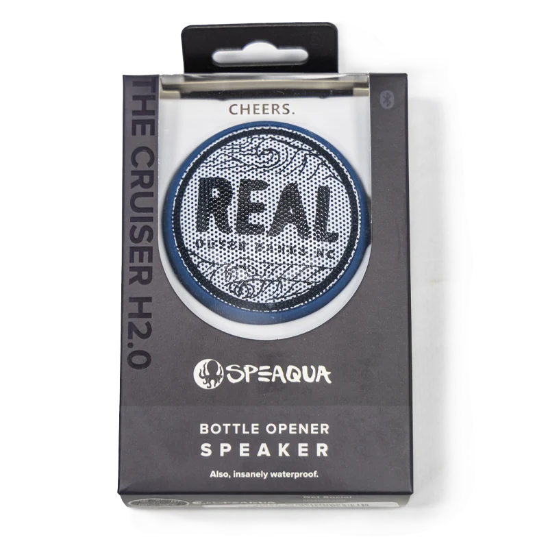 Speaqua x REAL Cruiser H2.0 Speaker-Pacific Blue