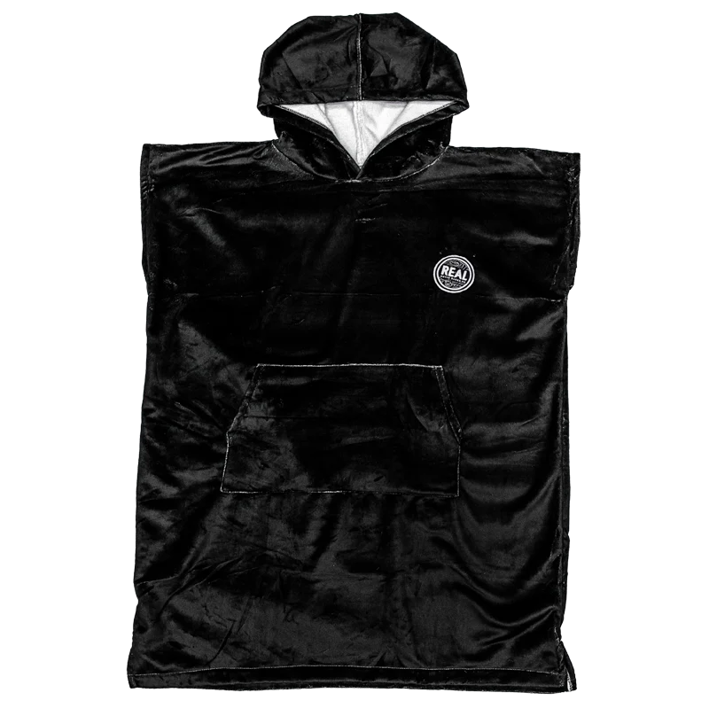 REAL Changing Poncho-Black