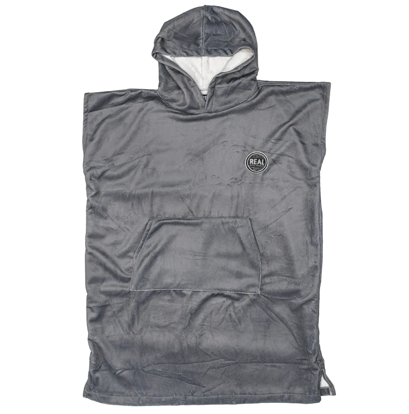 REAL Changing Poncho-Charcoal